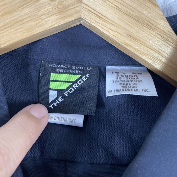 "THE FORCE" NEW W/TAG Navy Blue Uniform Short Sleeves Wilmington Fire Dept Patch - Picture 5 of 7